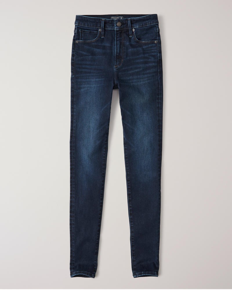 High Rise Super Skinny Jeans | Abercrombie & Fitch US & UK