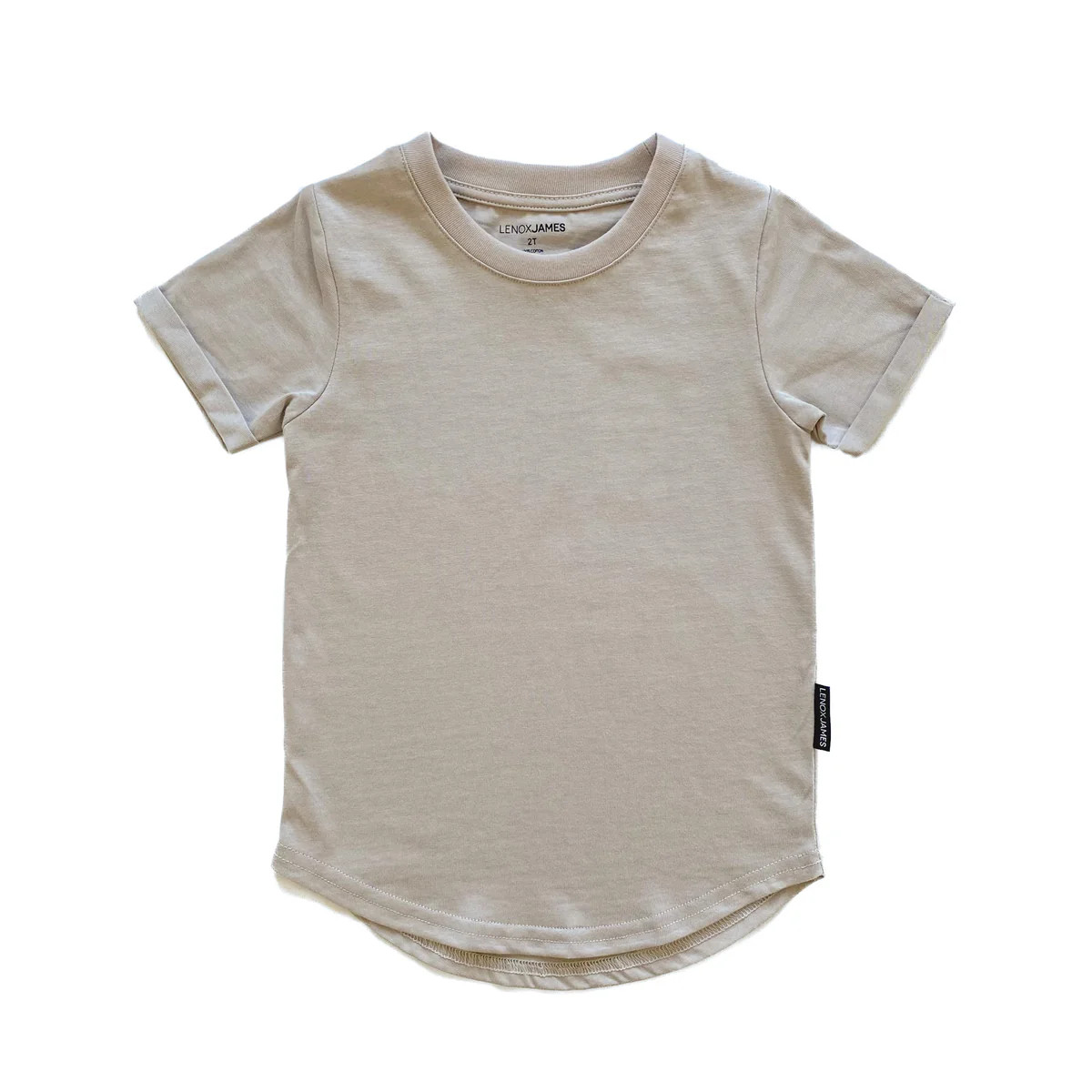 BASIC TEE - SAND | LENOX JAMES