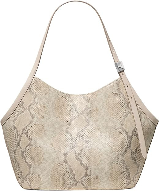 kate spade new york Deco Fine Grain Leather Tulip Tote | Amazon (US)