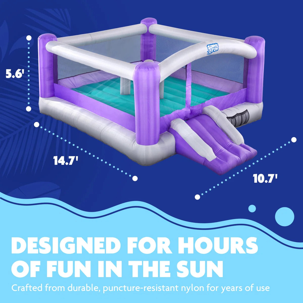 14.66' x 10.6' Bounce House | Wayfair North America