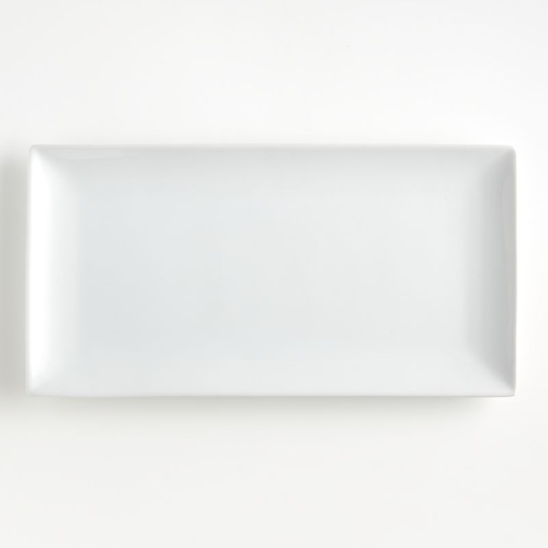 White Rectangular Platter + Reviews | Crate & Barrel | Crate & Barrel