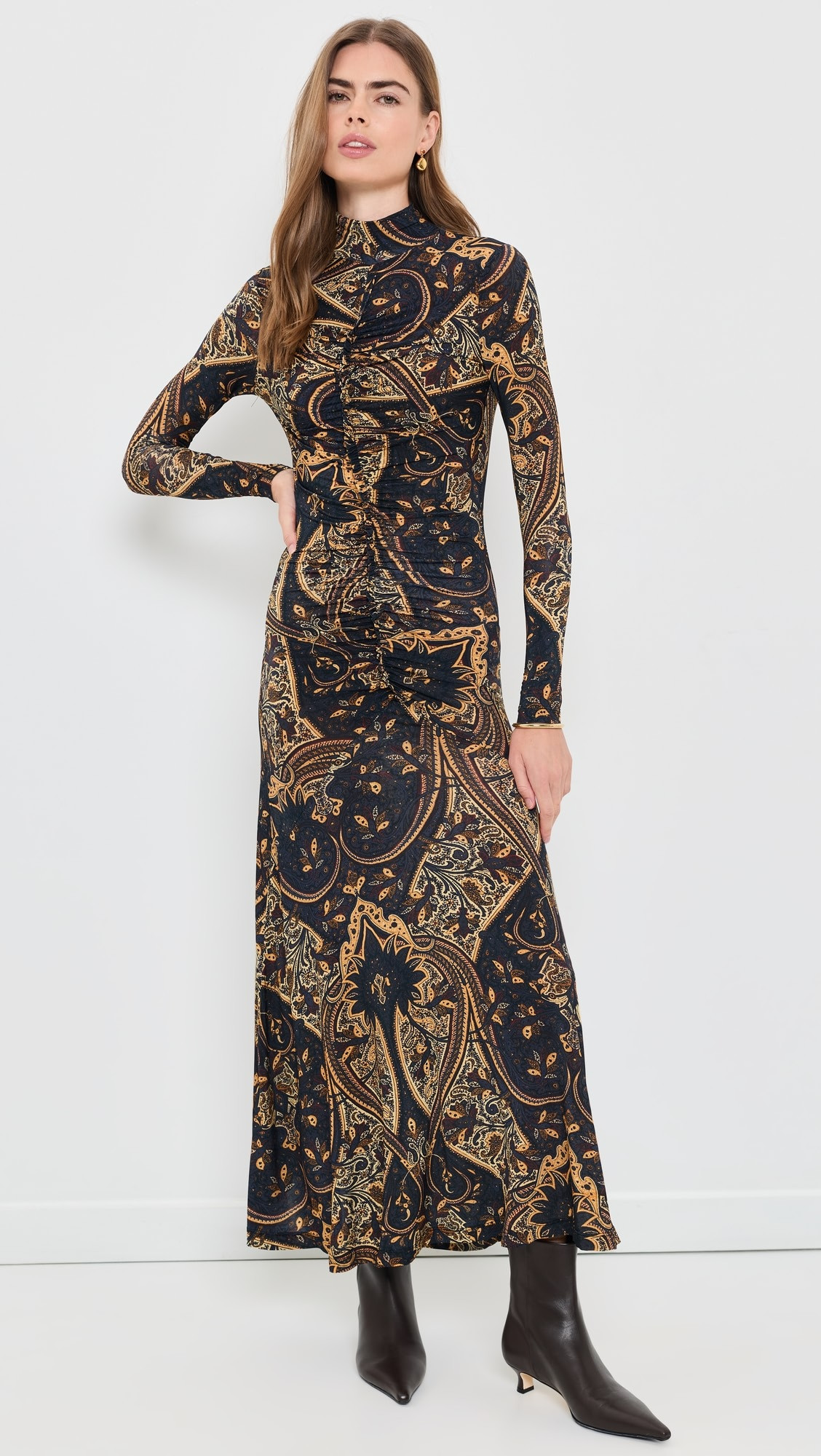 Ulla Johnson Ida Long Sleeve Jersey Dress | Shopbop | Shopbop