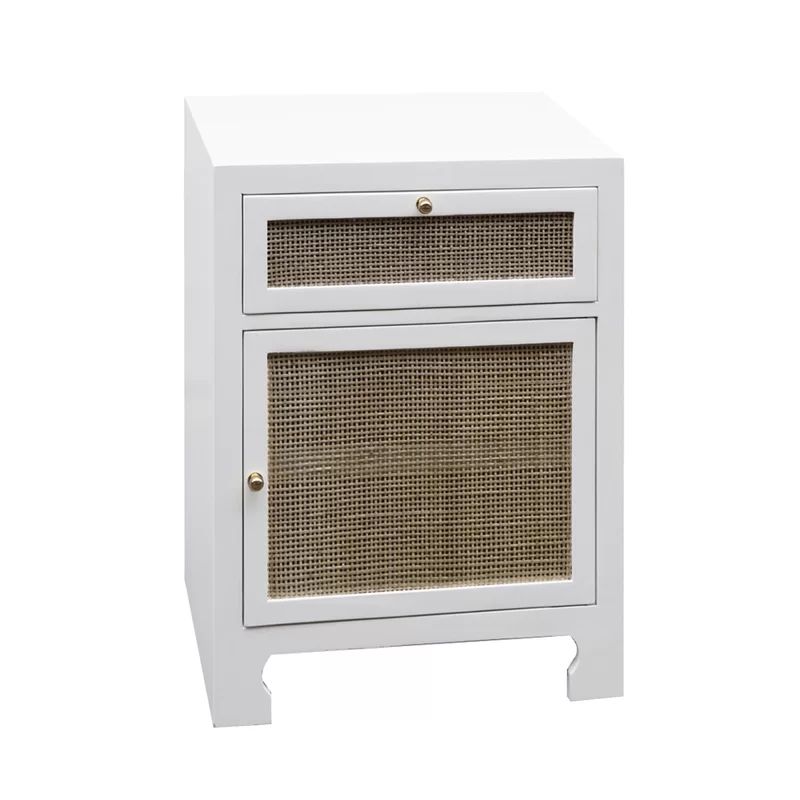 Ruth 29'' Tall Solid Wood 1 - Door Accent Cabinet | Wayfair North America
