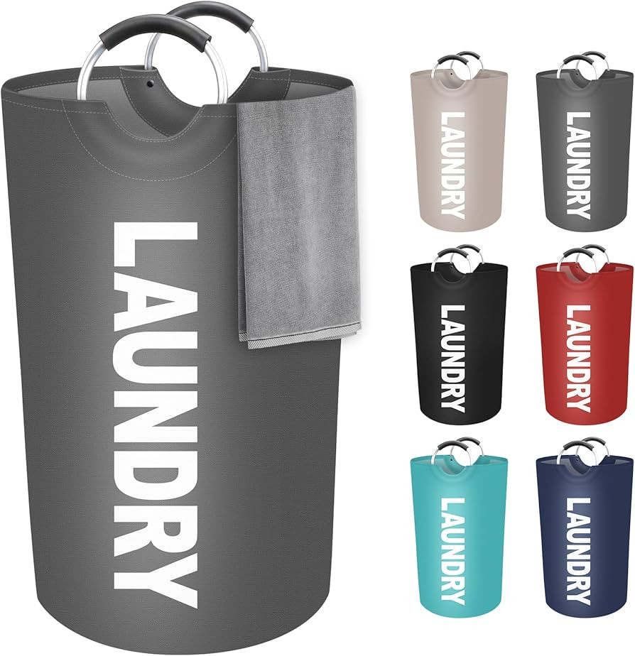 StorageRight 90L Large Laundry Basket, Laundry Hamper, Dirty Clothes Hamper for Laundry, Collapsi... | Amazon (US)