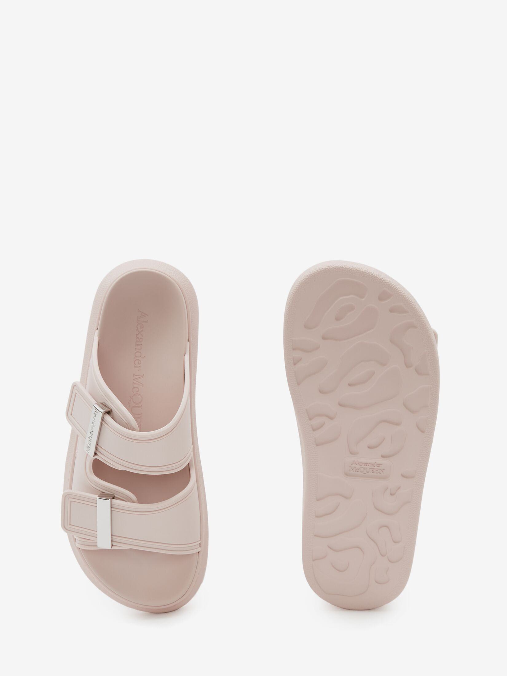 Women's Hybrid Slide in Tea Rose | Alexander McQueen