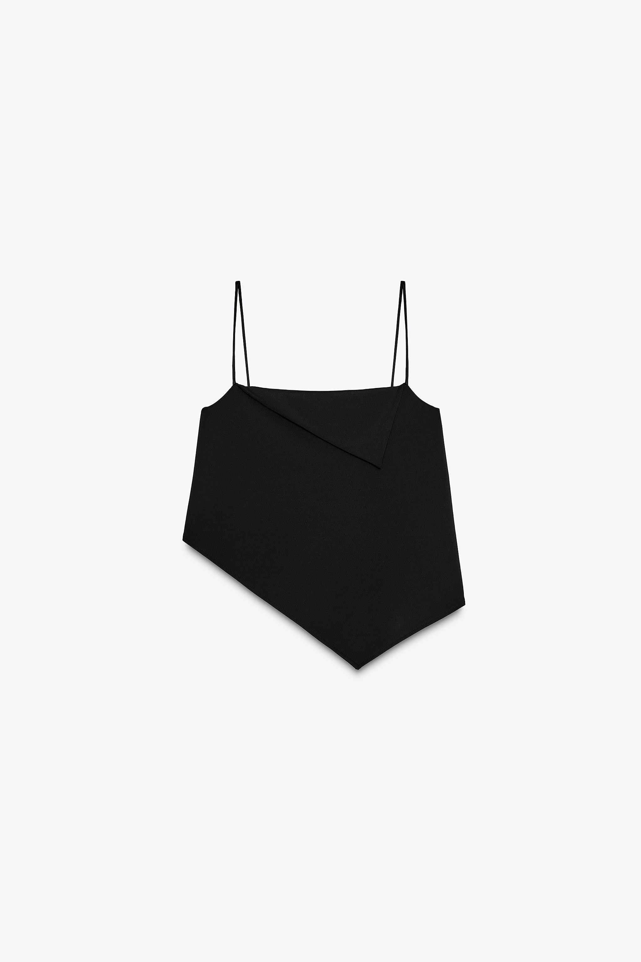 ASYMMETRIC CREPE TOP | Zara UK