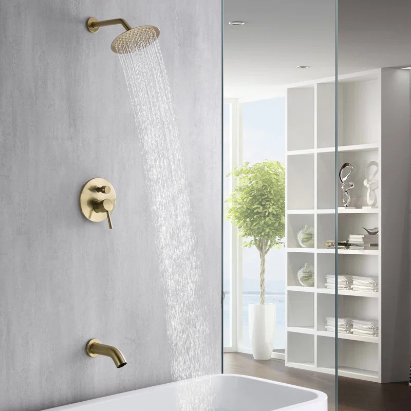 Complete Shower System with Rough in-Valve | Wayfair North America