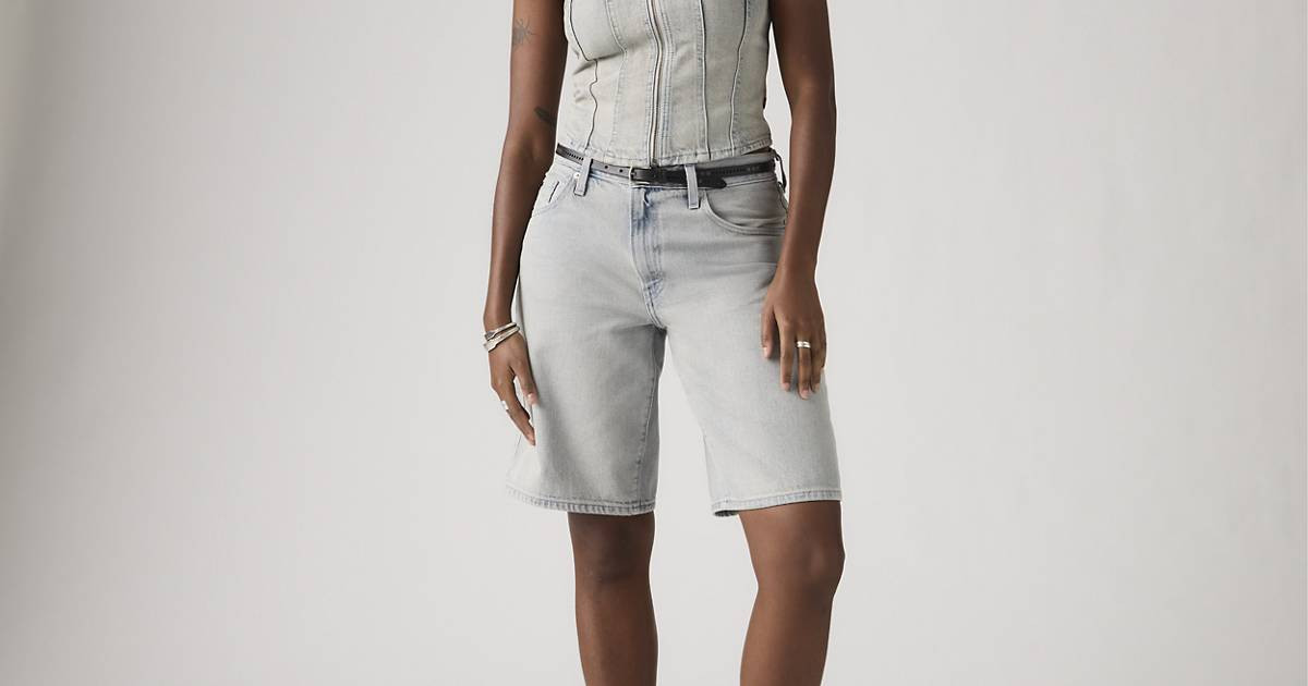 Baggy Dad Jorts - Grey | Levi's® US | Levi's US