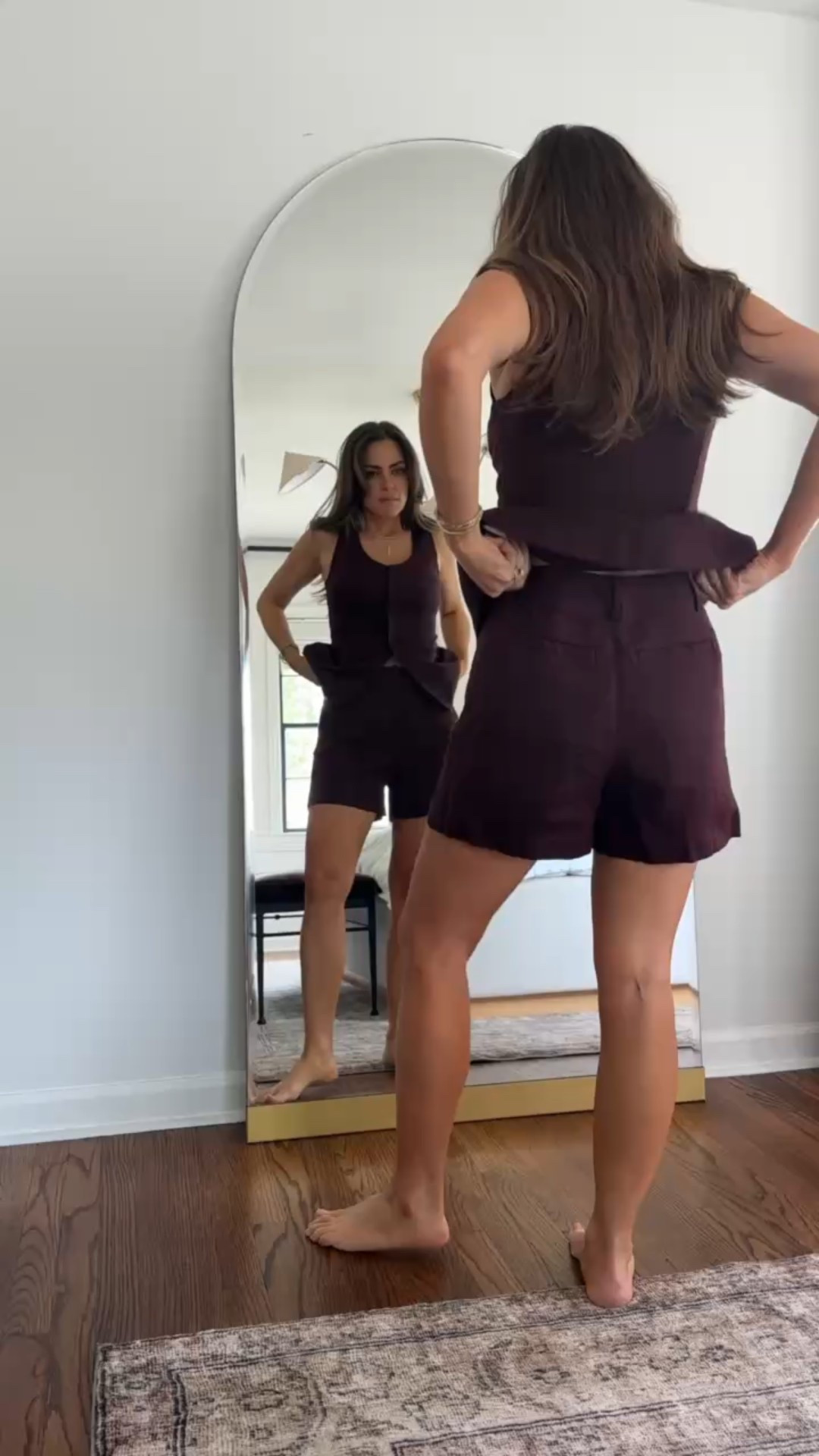 GDWM for a girls night ✨
Set (Size 2– a 0 would have fit better since linen tends to stretch) Heels (TTS) 

Use code: ALOPROFILE to save on dibs which is the body glow I use for my arms 

#LTKStyleTip #LTKItBag #LTKShoeCrush