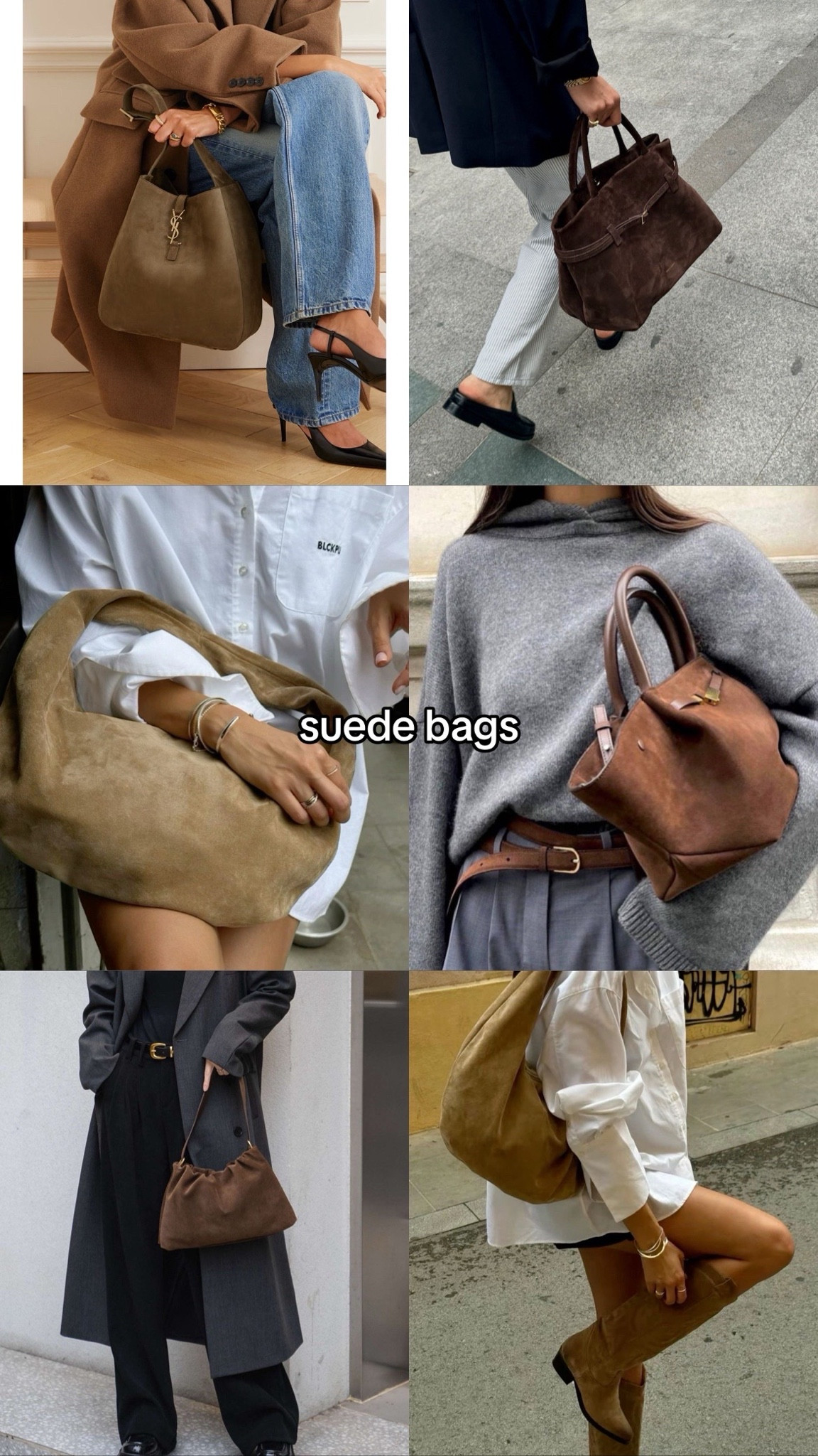 Suede is the IT bag for fall!

#LTKStyleTip #LTKItBag