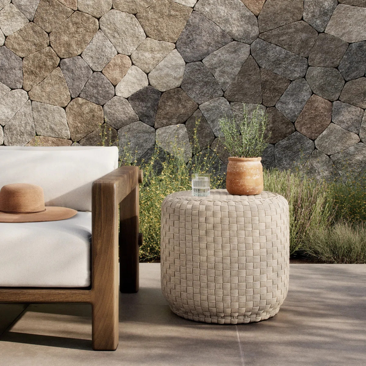 Abney Outdoor End Table | Wayfair North America