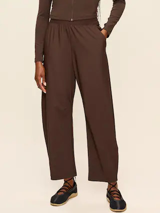 High-Waisted SleekTech Barrel Ankle Pants | Old Navy (US)