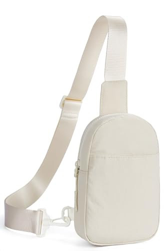 Telena Sling Bag for Women Crossbody Bags Fashion Fanny Pack Cross Body for WomenTravel Hiking Cycling Apricot | Amazon (US)
