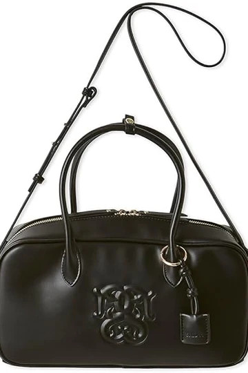 Embossed Logo Boston Bag | Snidel