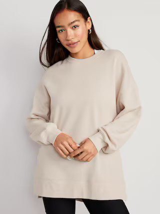Oversized Boyfriend Tunic Sweatshirt for Women | Old Navy (US)