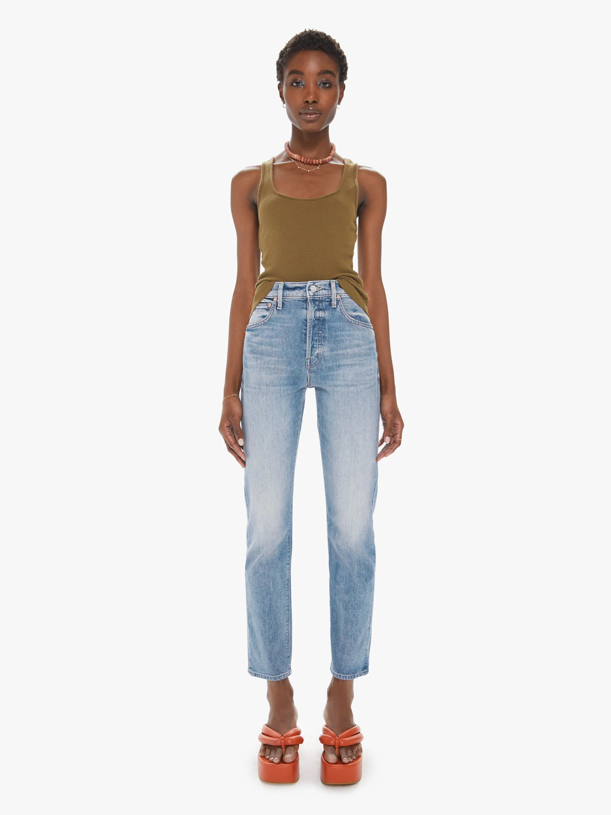 High Waisted Hiker Hover | Mother Denim