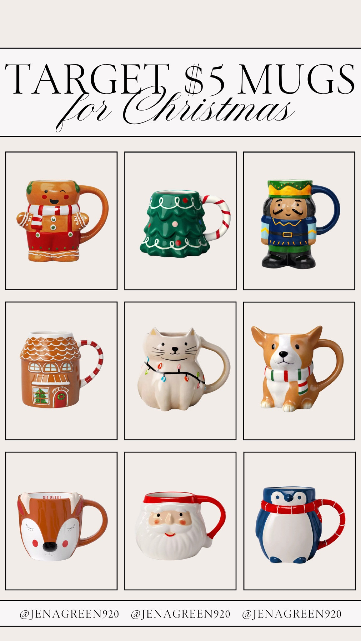 Target Christmas Mugs | Target Holiday Mugs 

#LTKGiftGuide #LTKHoliday #LTKSeasonal