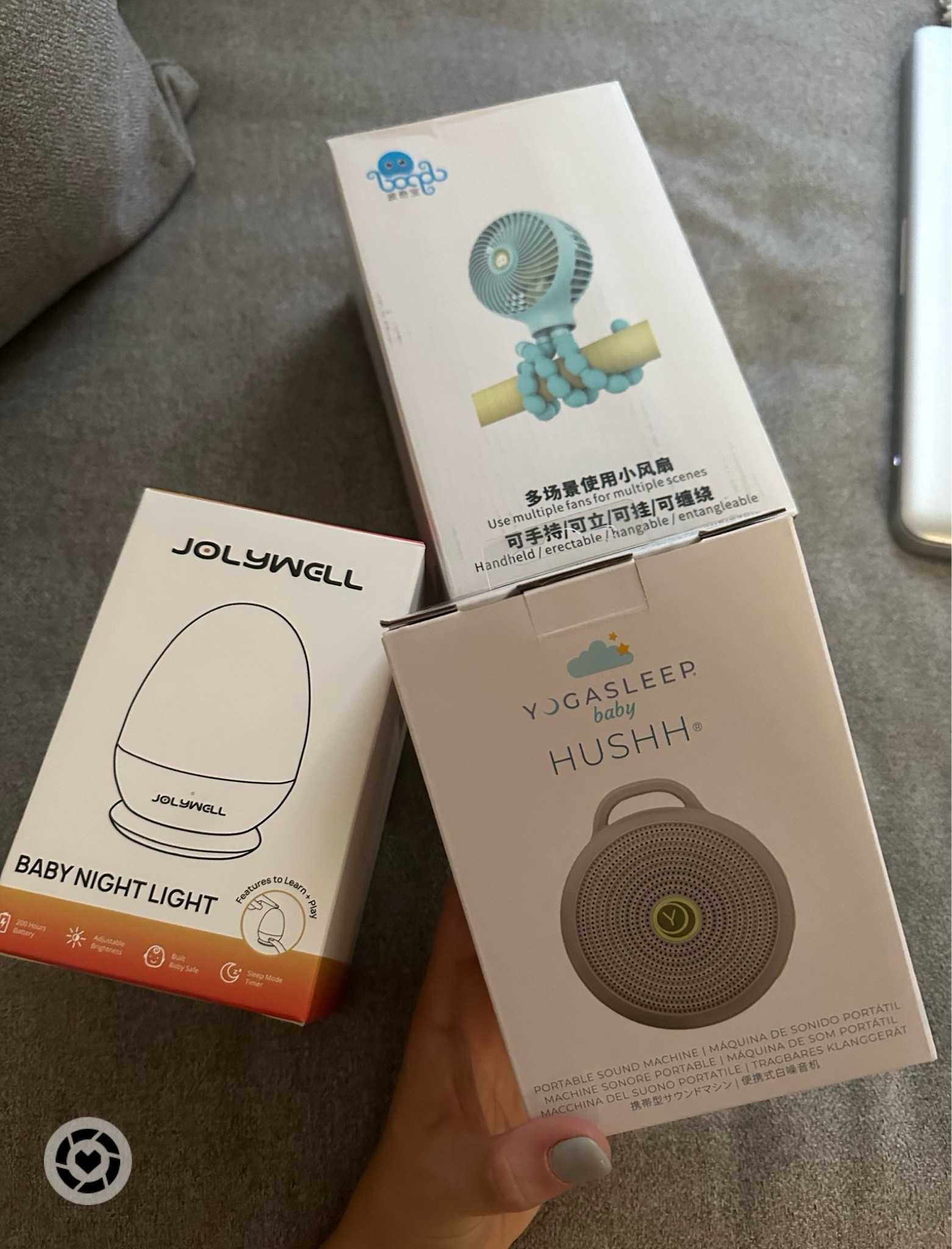Three Amazon baby finds we use ALL the time!!

Baby fan, egg night light, portable sound machine, baby essential, baby must haves, baby travel

#LTKfamily #LTKbaby #LTKkids