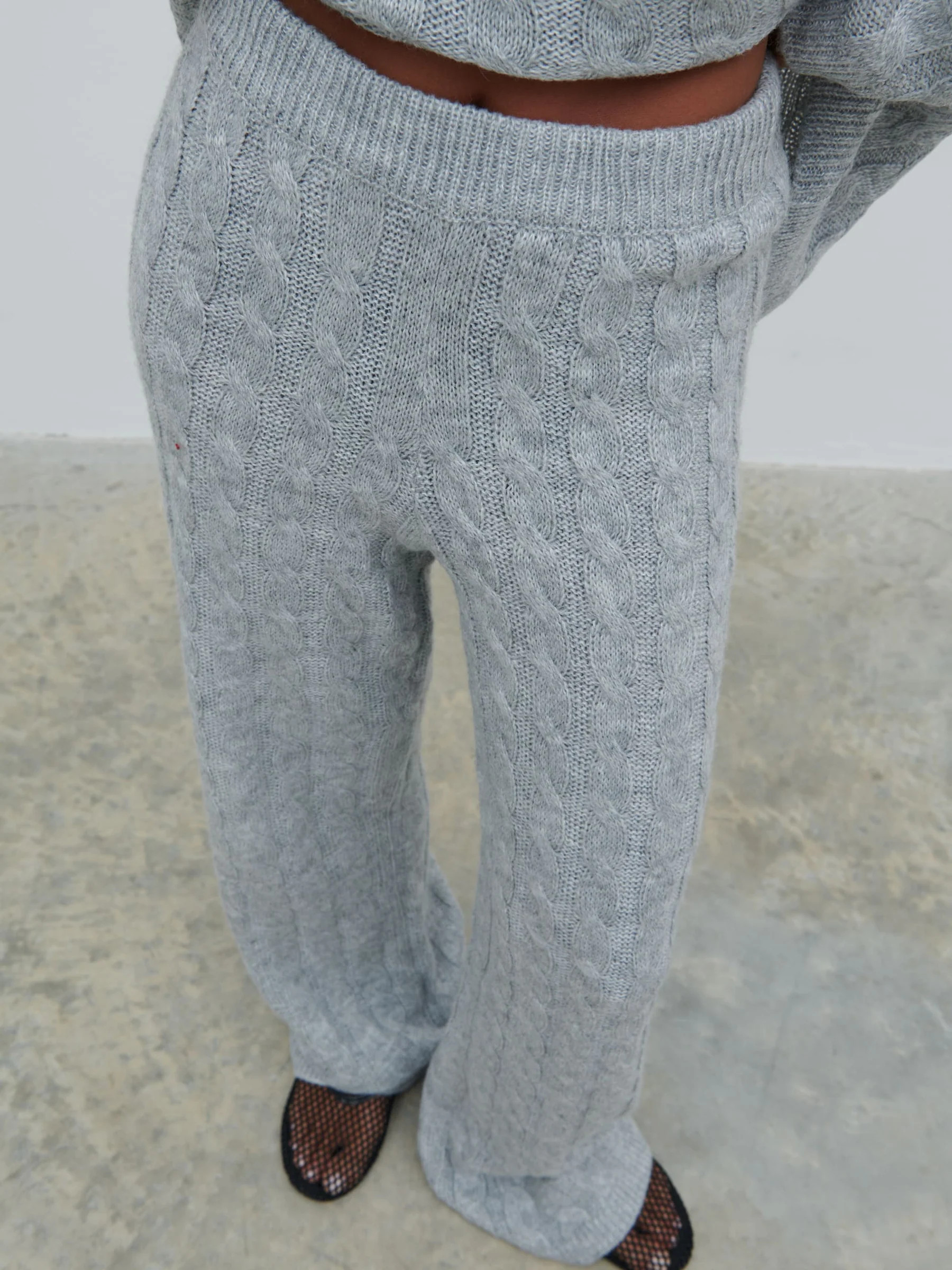 Jayde Cable Knit Trousers | Pretty Lavish (UK)