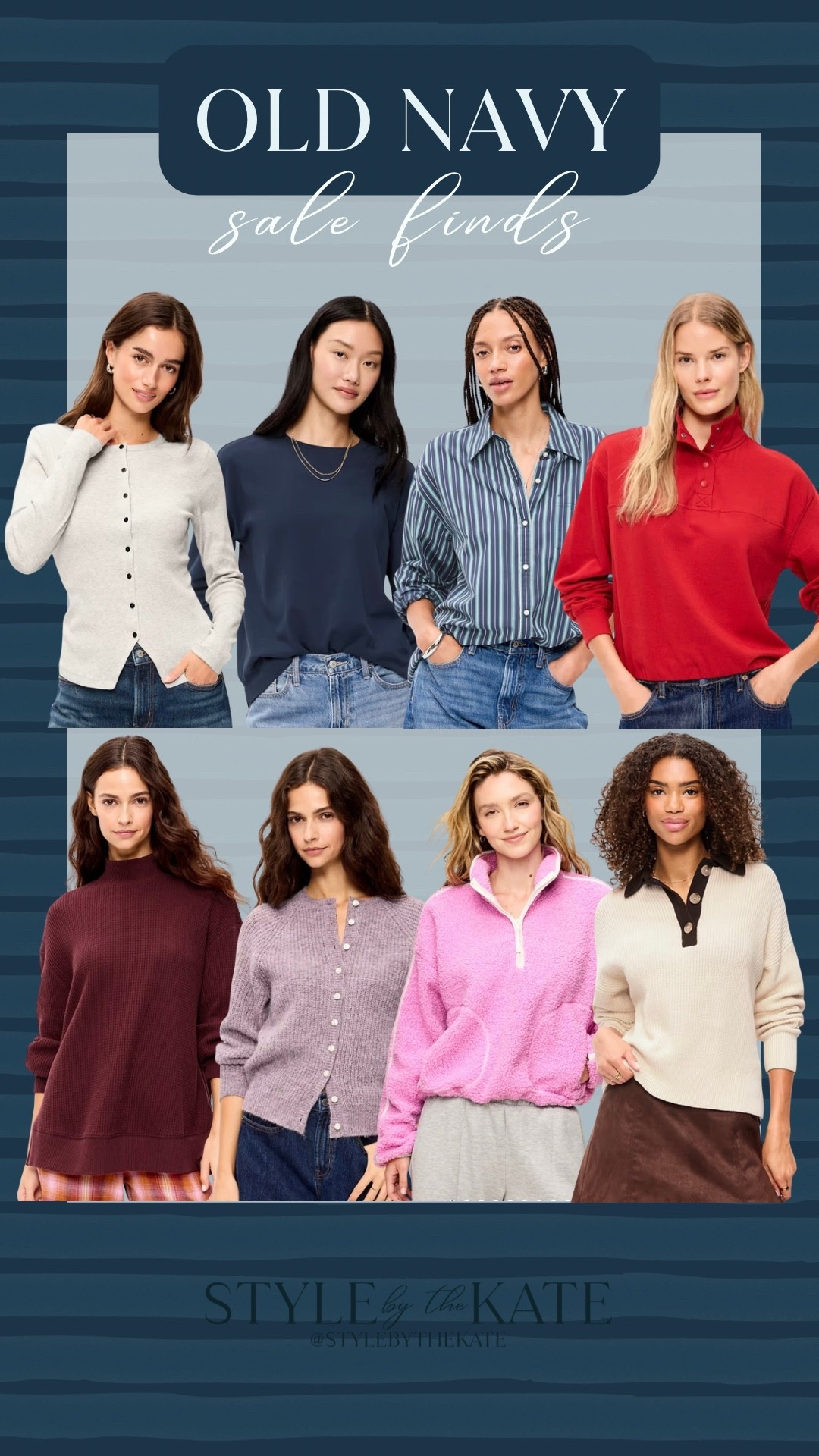 Old Navy fall finds now on sale for two days! Loving these tops 🍁

50% off sale until 10/12