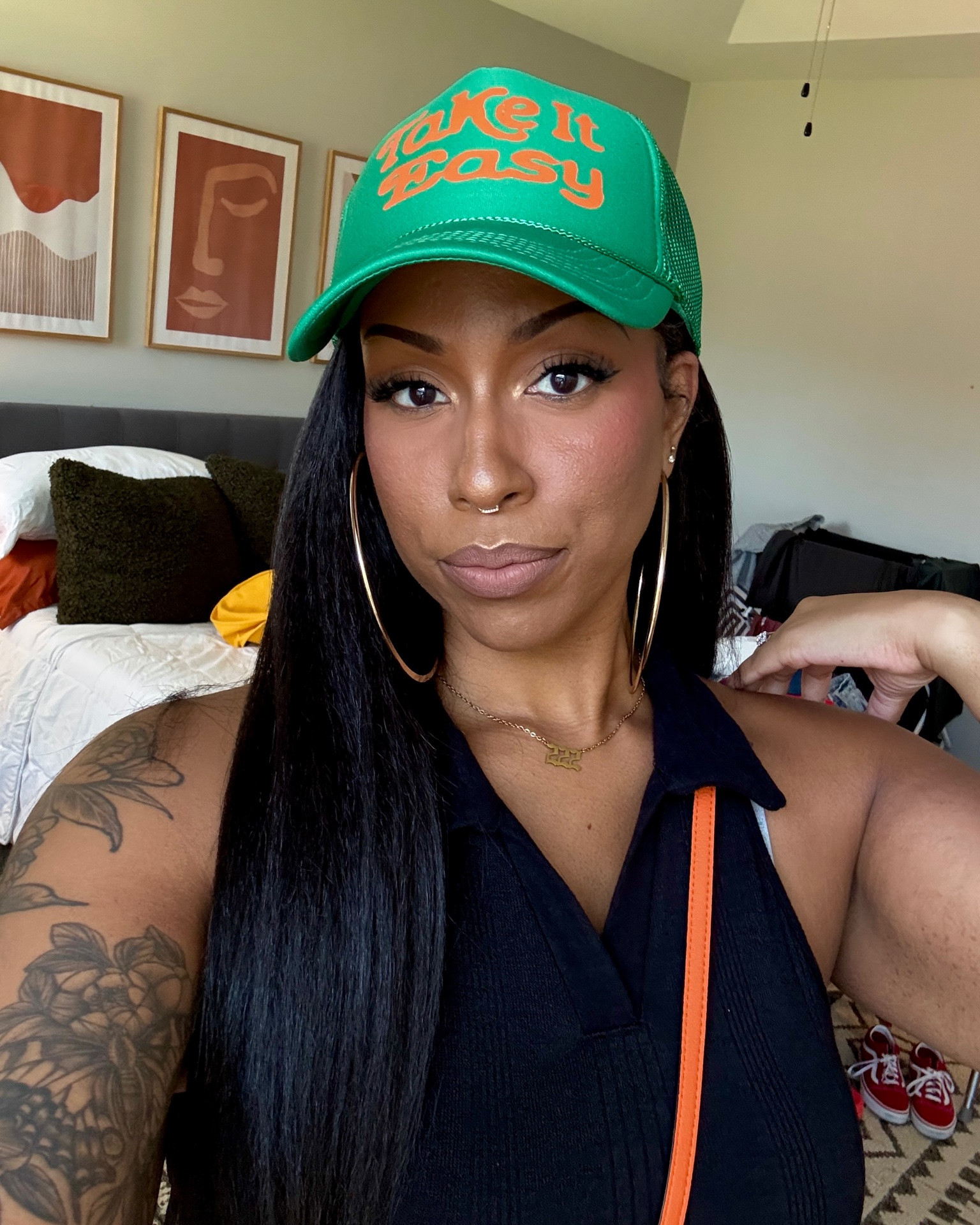 Take it Easy 🧡💚

Bought this hat 2 or 3 years ago but never wore it. So cute!

#LTKBeauty #LTKootd #LTKTall