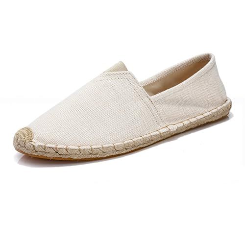 fereshte Unisex Couple Women's Mens Comfort Canvas Cap Toe Slip-on Platform Flat Espadrilles | Amazon (US)