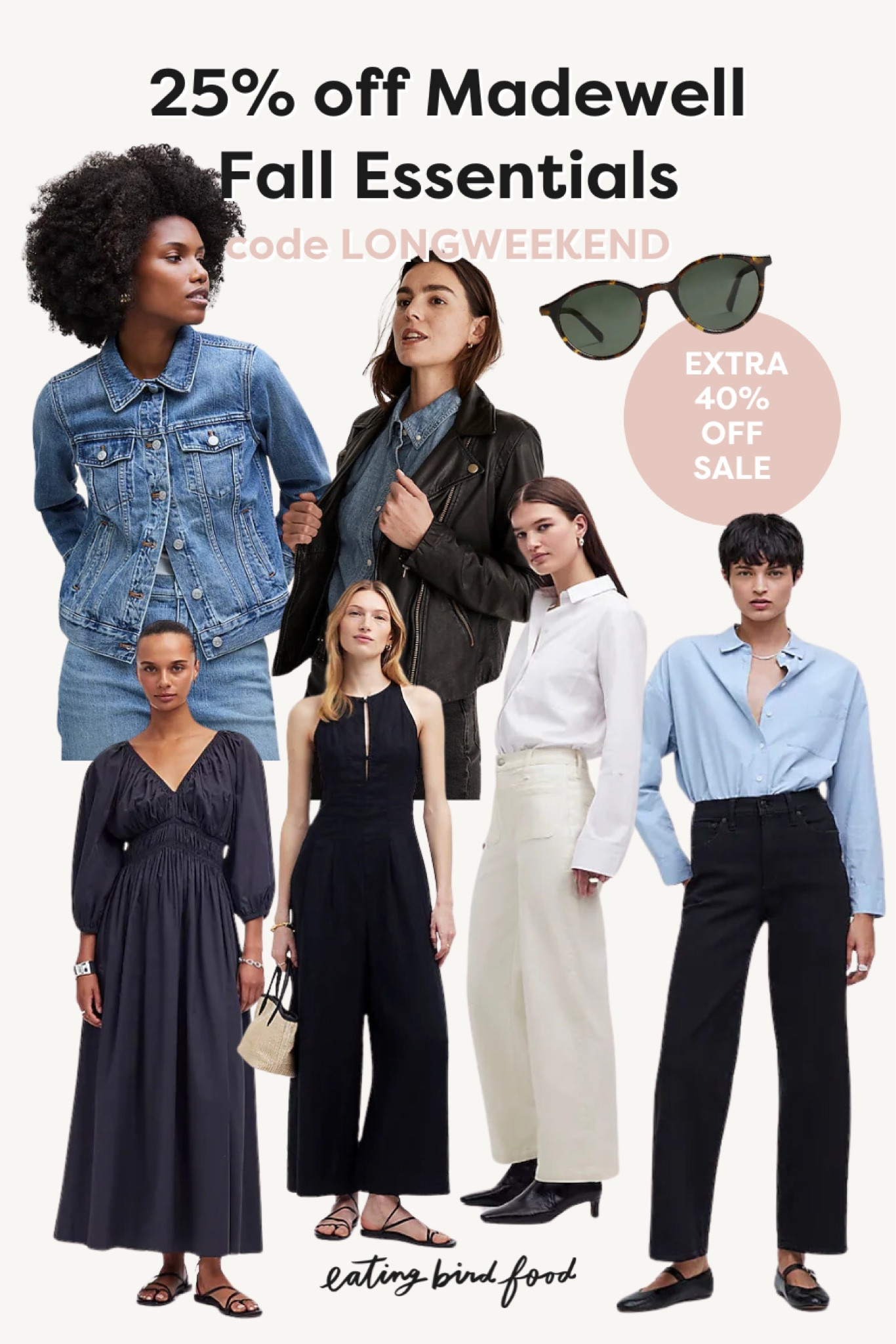Madewell LDW Sale • use code LONGWEEKEND
— 25% off fall essentials
— Extra 40% off sale
— Extra 50% off select denim


#LTKFallSale #LTKSaleAlert #LTKSeasonal