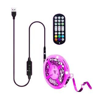 Lights for TV Led Backlight, 9.84ft RGB Led Strip Lights USB TV Lights Behind 32-43in TV, APP Remote Control Music Sync | The Home Depot