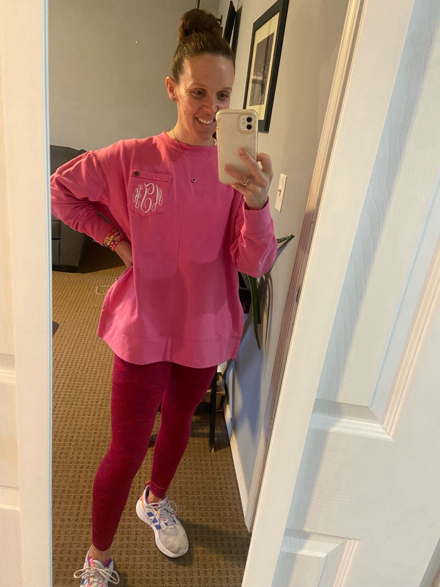 Valentine's Day Outfit - oversized, monogram pink sweatshirt 

#pinksweatshirt #valentinessweatshirt #casualvalentinesoutfit 
#monogram #monogramsweatshirt #valentinesoutfit #tennisshoes 
 


#LTKshoecrush #LTKsalealert #LTKfindsunder50 #LTKover40 #LTKSeasonal #LTKU #LTKstyletip