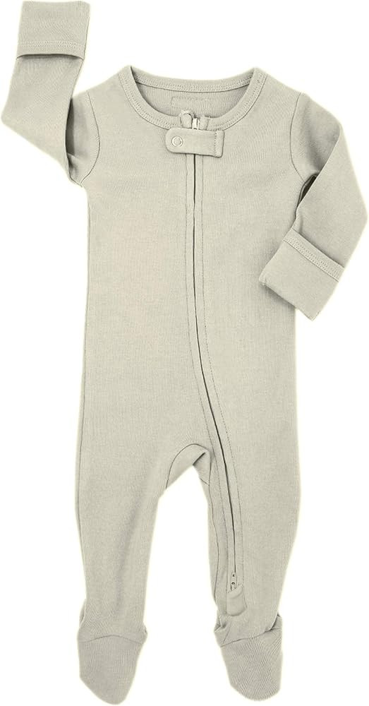 L'ovedbaby Organic Baby Zipper Footie | Amazon (US)