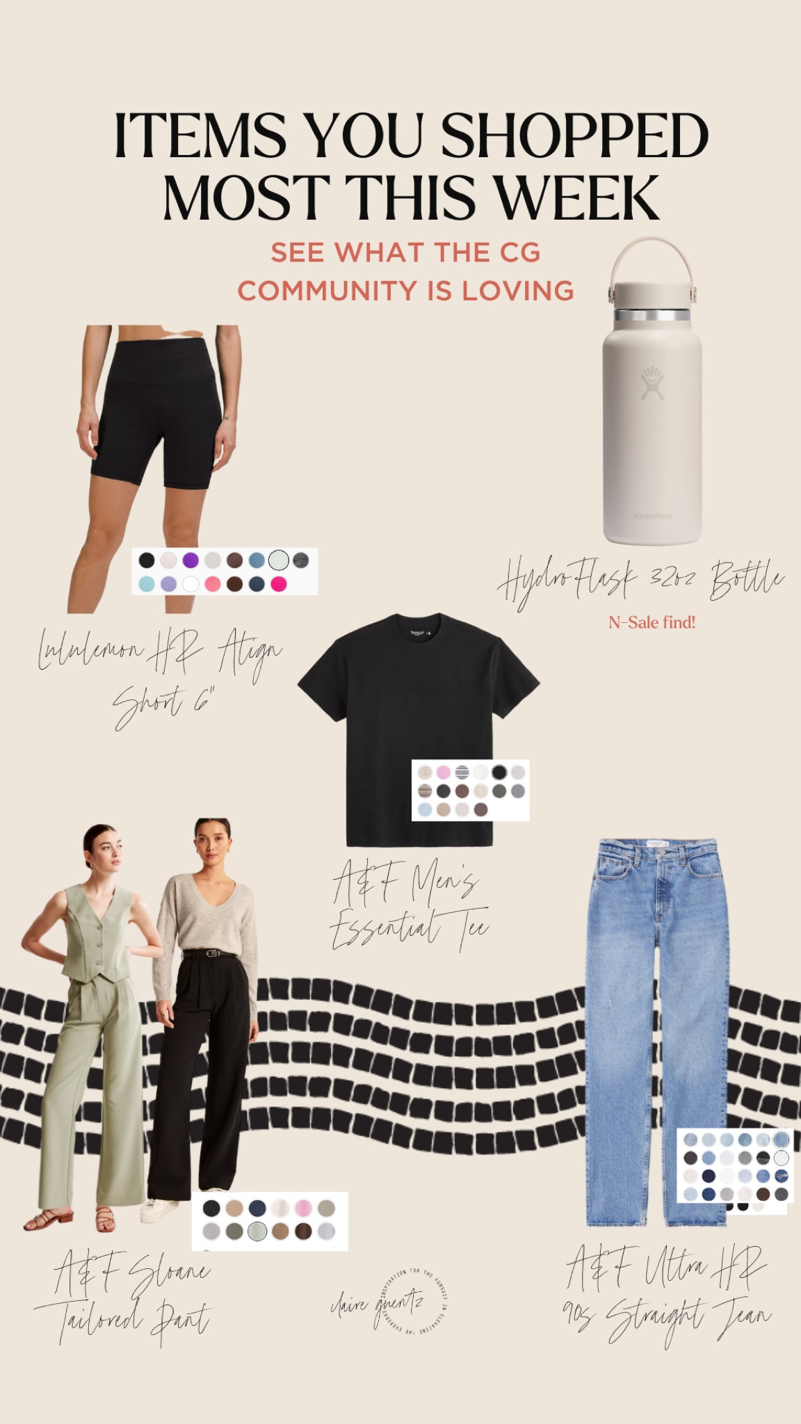 CG community favorites for this week

#LTKxNSale #LTKFind #LTKsalealert