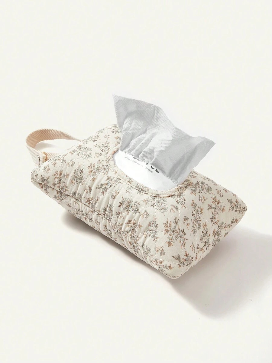Cozy Pixies Portable Mommy Bag, Hanging Floral Tissue & Diaper Wet Wipes Dispenser For Baby Strol... | SHEIN