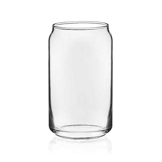 Libbey Classic Can Tumbler Glasses, Set of 4, Pack of 4, Clear | Amazon (US)