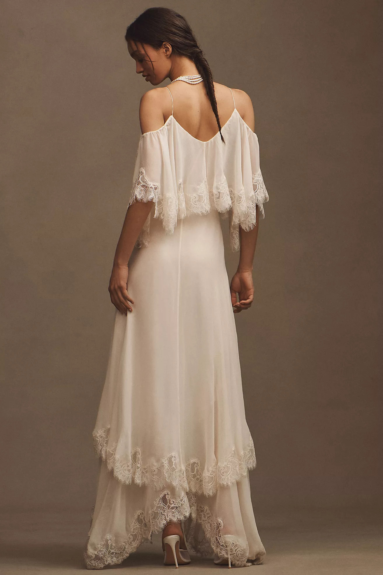 LoveShackFancy Annavelle Layered Silk Dress | Anthropologie (US)