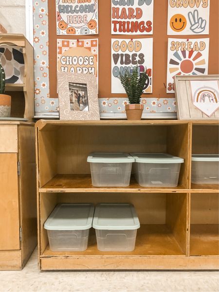 5pack of 6qt storage boxes - sage green  Perfect for teachers, back to school, affordable classroom organization and decor. Found at target!!


#LTKU #LTKunder50 #LTKhome