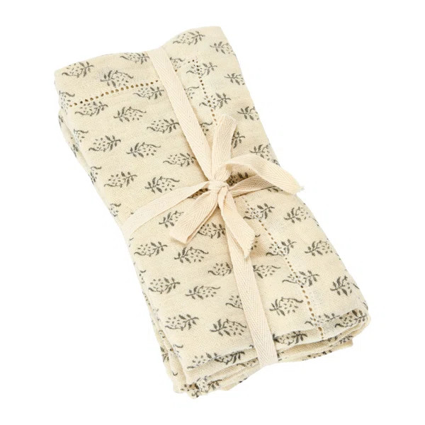 Folie Cotton Floral Rectangle Napkin (Set of 4) | Wayfair North America