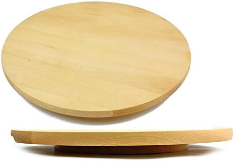 Rotating Board Lazy Susan Round Circular Wooden Swivel Serving Pizza Cake 25 cm 10 inches | Amazon (UK)