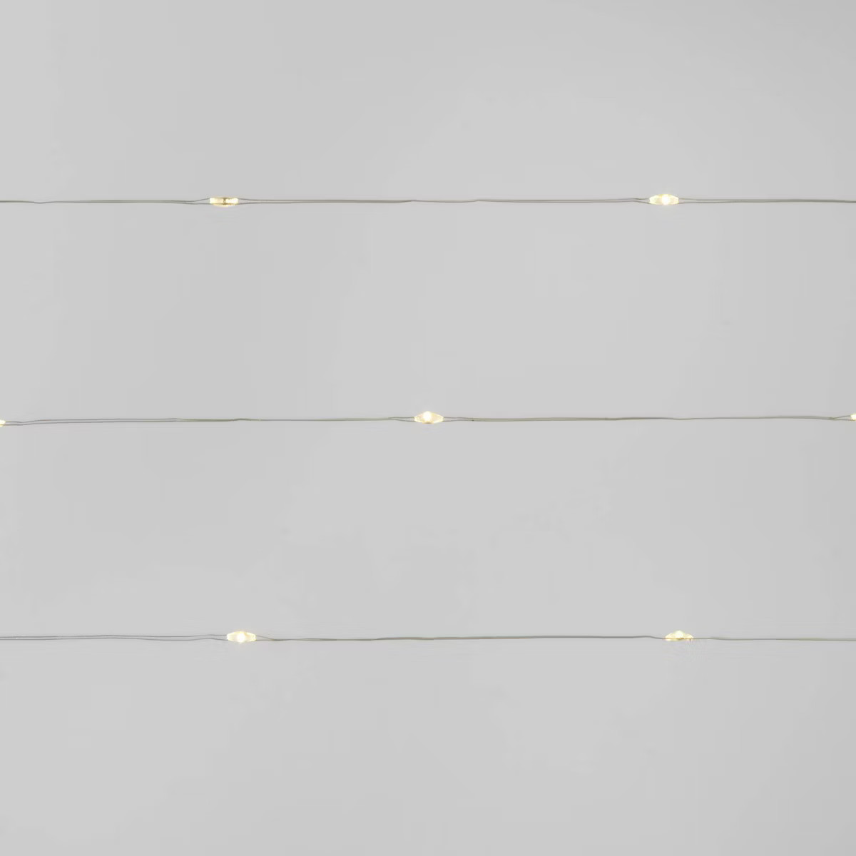 30ct Battery Operated LED Multi Effect Christmas Dewdrop Fairy String Lights Warm White with Silv... | Target