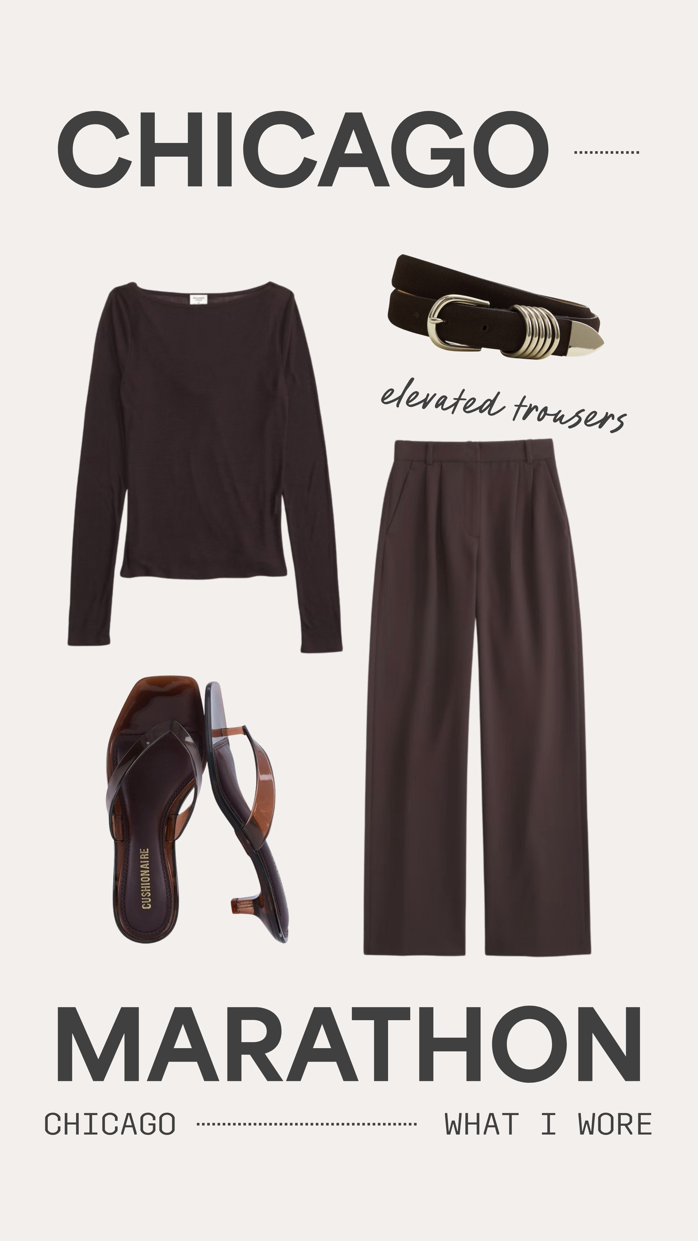 What I wore for the Chicago marathon - Friday dinner! fall finds, fall fashion, trousers, abercrombie, elevated belt 

 #LTKSeasonal #LTKMidsize