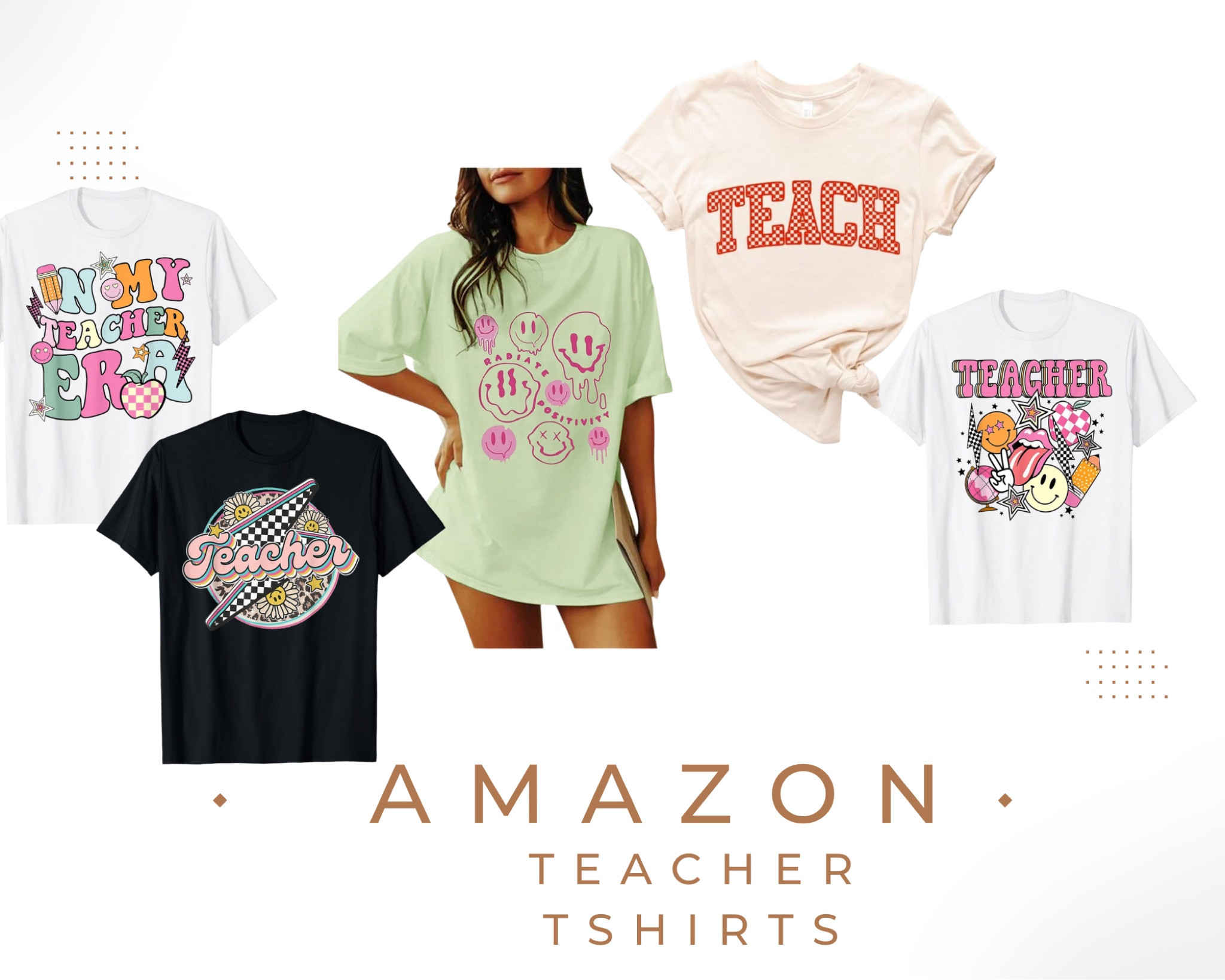 Amazon truly has the BEST teacher t-shirts 🤩🤩🤩 

#LTKBacktoSchool #LTKbeauty #LTKworkwear
