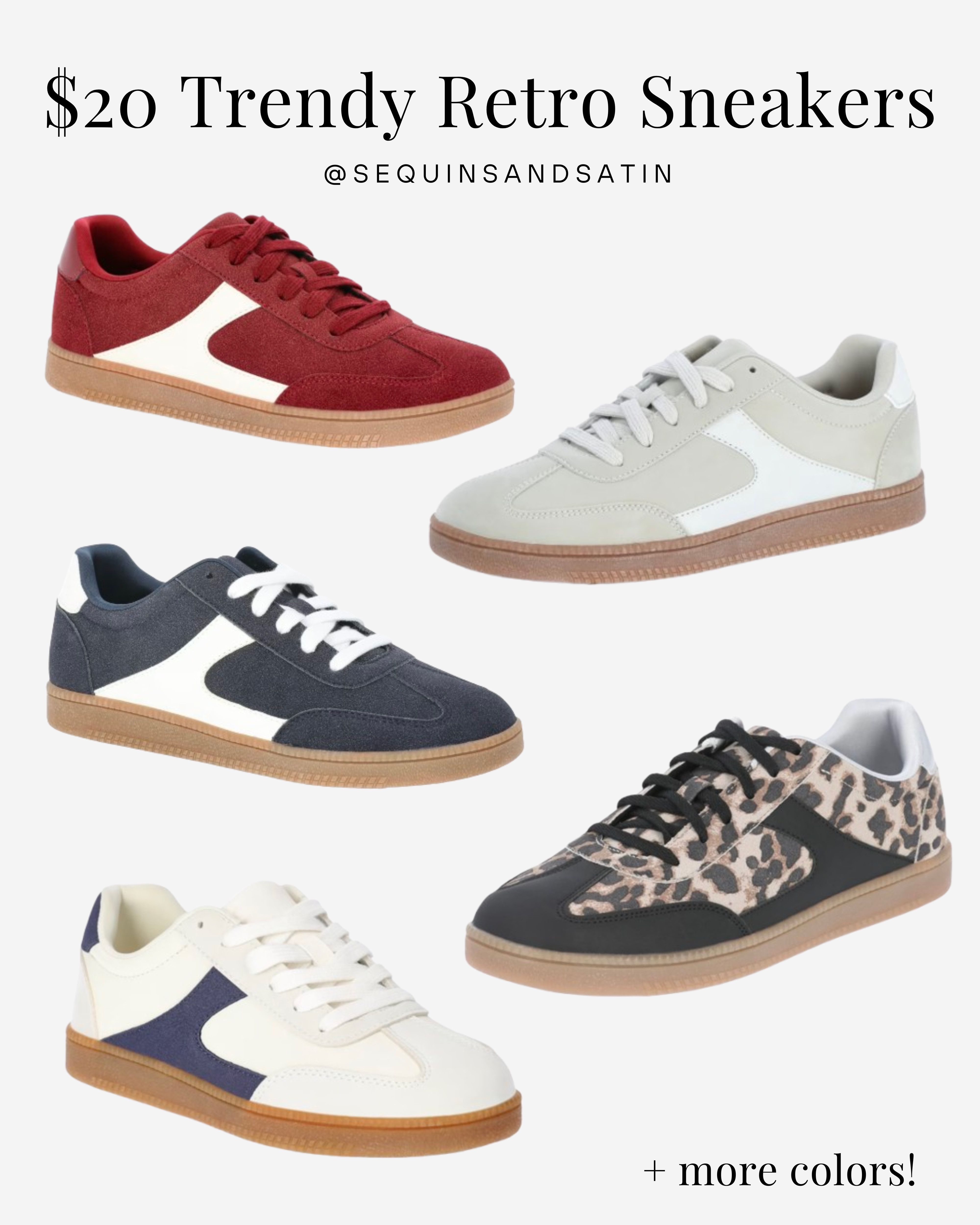 $20 trendy retro sneakers from Walmart!👟  

walmart sneakers / walmart shoes / walmart fashion / walmart finds / affordable sneakers / trendy sneakers / retro style sneakers / walmart sneaker dupes / adidas samba dupe / onitsuka tiger dupe / budget friendly shoes / cute walmart finds / walmart outfit inspo / walmart shoe finds / women’s walmart sneakers / walmart new arrivals / walmart retro sneakers / affordable fashion finds / walmart fashion haul / walmart looks for less / trendy walmart shoes / casual sneakers for women / everyday sneakers / fall sneakers outfit / walmart fall fashion / retro sneaker style / classic sneaker outfit / 2000s style sneakers / comfy sneakers for women / cute casual sneakers / white sneakers outfit / leopard sneakers outfit / red sneakers outfit / beige sneakers outfit / navy sneakers outfit / stylish sneakers under $25 / budget fashion sneakers / walmart shoe collection / affordable sneaker dupes / trendy retro sneakers / cute affordable shoes / fashion sneakers for women / walmart fall looks / retro fashion walmart / walmart style inspo / walmart affordable finds / walmart shoe dupes / #walmartfashion #walmartfinds #walmartshoes #walmartsneakers #walmartstyle #affordablesneakers #retrosneakers #walmartdupes #sambasdupe #onitsukatigerdupe #affordablefashion #walmartoutfit #budgetfashion #fallfashion #walmartstyleinspo #walmartnewarrivals #walmartlookforless #womensneakers #cuteaffordablefinds

#LTKFindsUnder100 #LTKFindsUnder50 #LTKShoeCrush