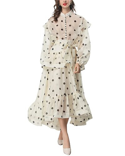 2pc Blouse & Skirt Set | Gilt & Gilt City