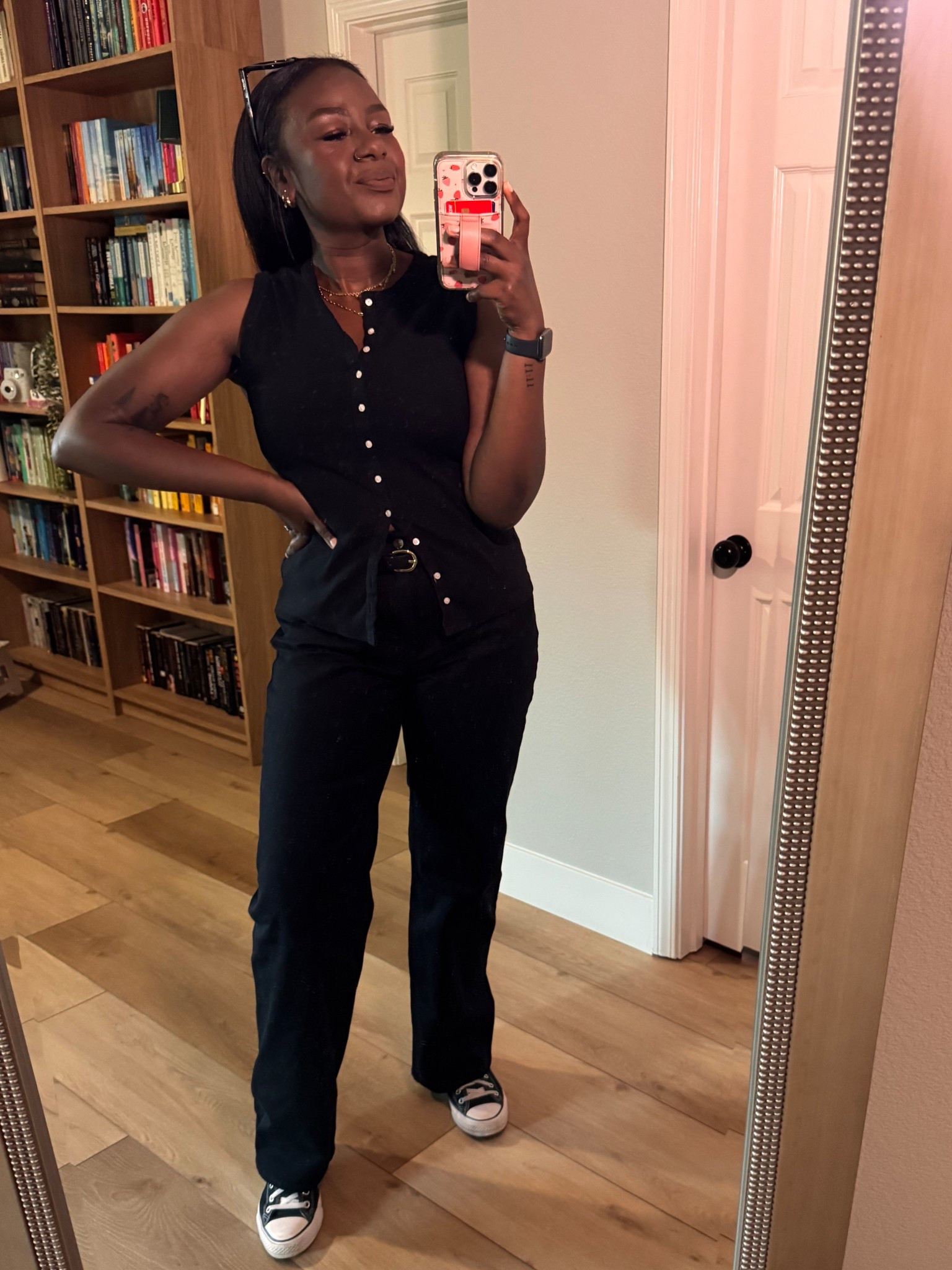 Midsize teacher mom causal night out outfit 

#LTKMidsize #LTKootd #LTKTall