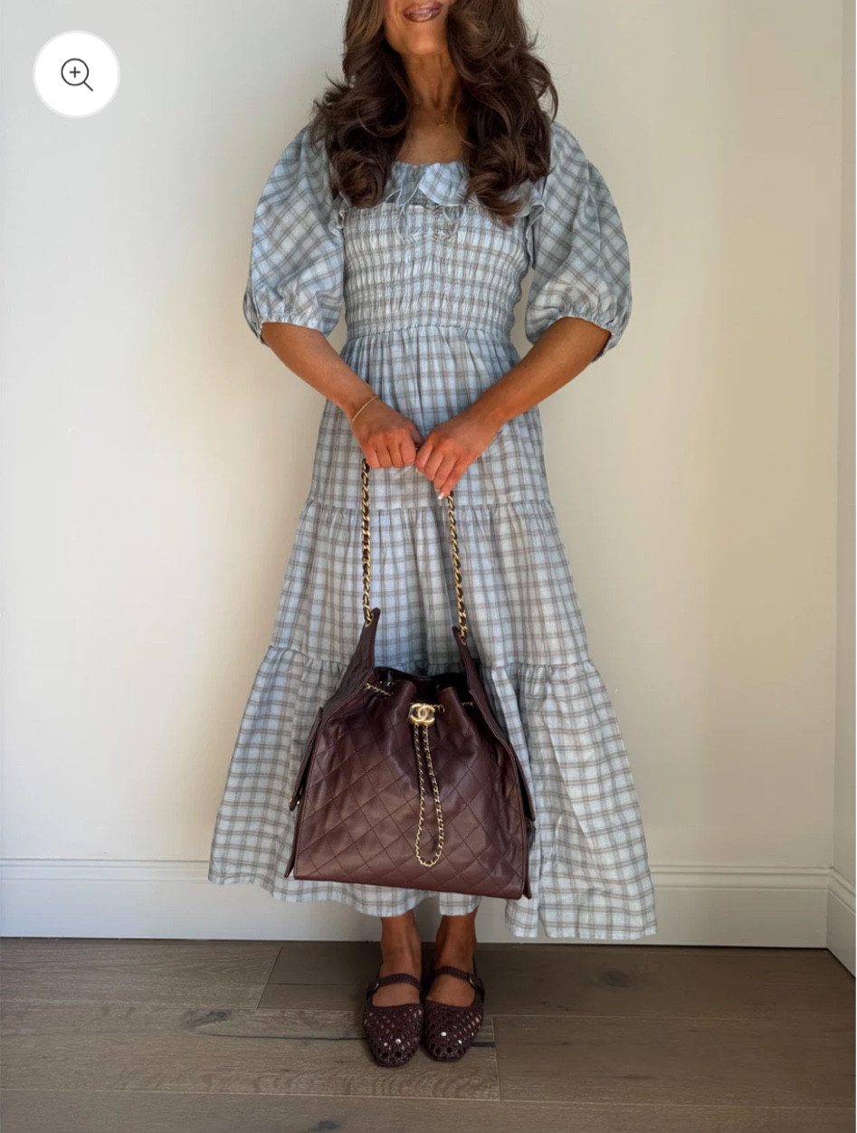 Effortlessly timeless—the puff sleeve checkered long dress pairs cozy fall charm with graceful elegance.🍁👗✨

#LTKTravel #LTKStyleTip #LTKSeasonal