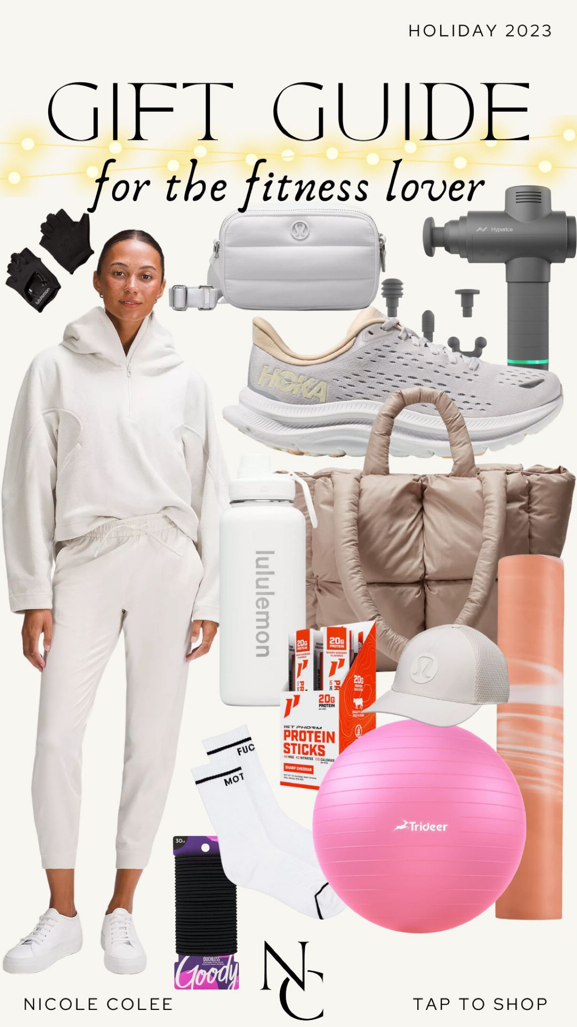 Gift Guide - for the fitness lover! #nicolecolee #giftguide #giftsforher 

#LTKSeasonal #LTKGiftGuide #LTKfitness