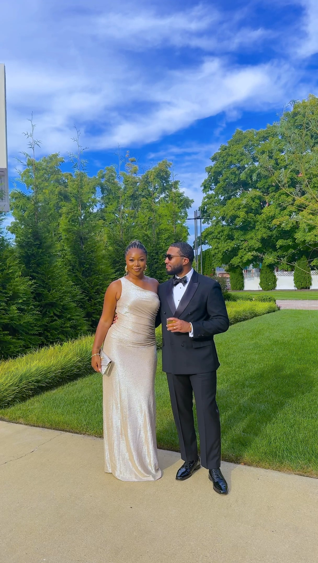 Adored both of our looks for a black tie wedding!! 😍✨

5’9 | 200 lbs wearing a size 12! + linking the best strapless bra I wore 

#LTKmidsize #LTKstyletip #LTKwedding