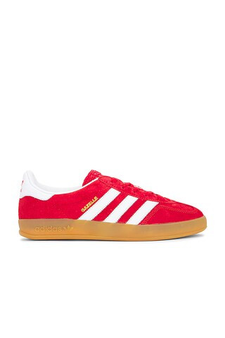 adidas Originals Gazelle Indoor in Scarlet from Revolve.com | Revolve Clothing (Global)
