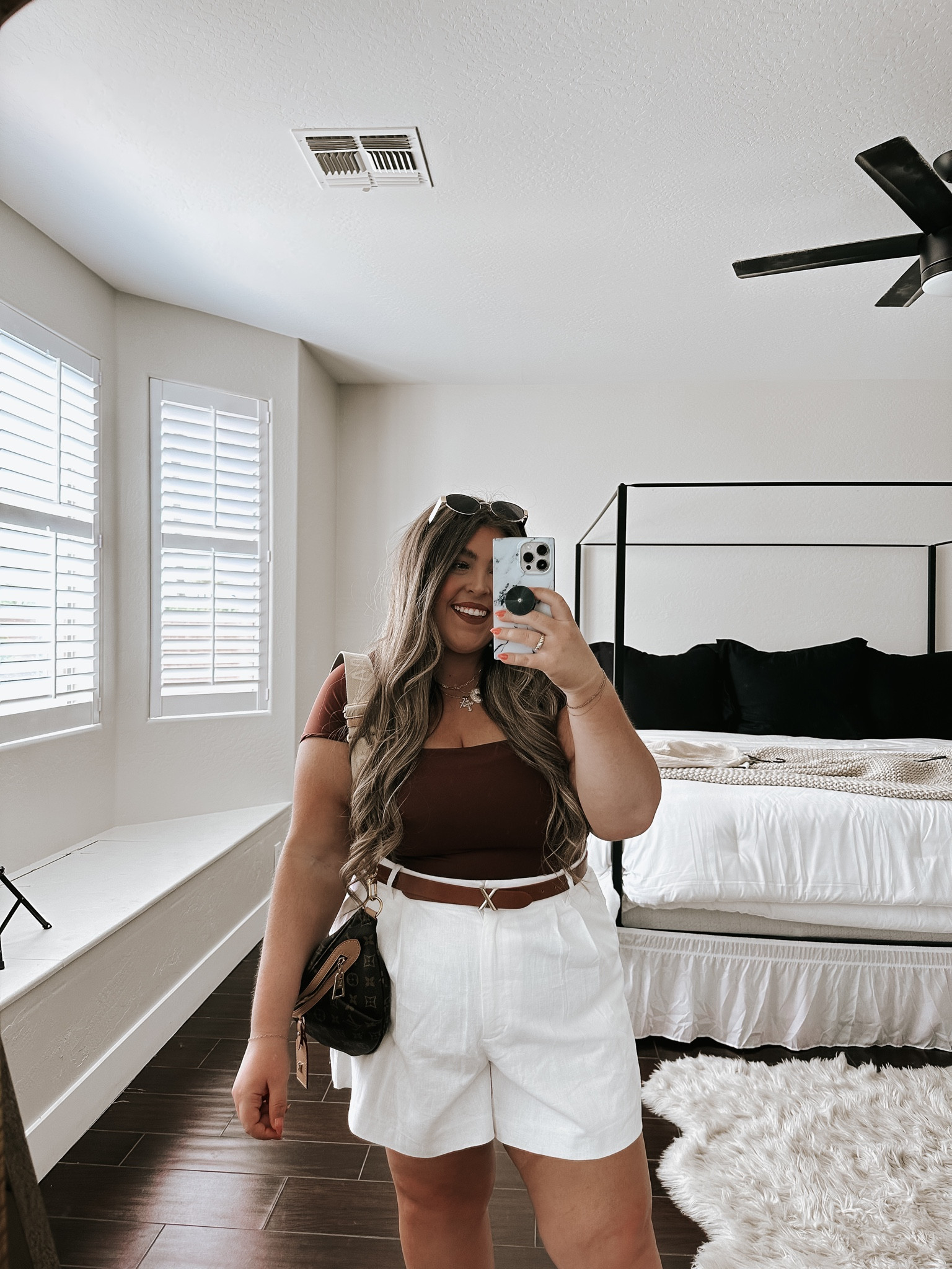 34 in shorts & xxl in bodysuit 🤎

linen shorts // midsize outfit // amazon fashion // neutral style // summer outfits 

#LTKMidsize #LTKStyleTip #LTKFindsUnder100