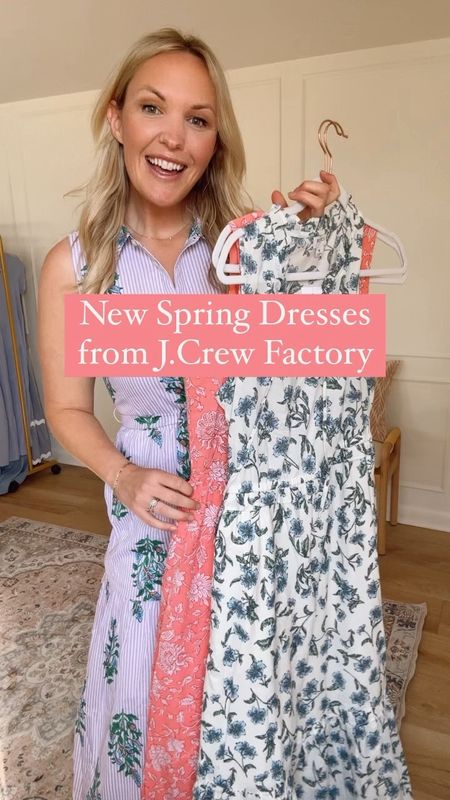New spring dresses from J Crew factory! These would be great work wear options!  I’m wearing a size 8 

#LTKworkwear #LTKSeasonal #LTKstyletip