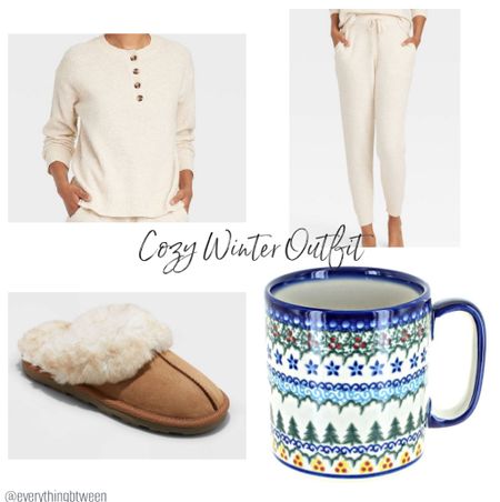 Cozy winter outfit: loungewear, slippers, cozy

#LTKstyletip #LTKSeasonal #LTKHoliday